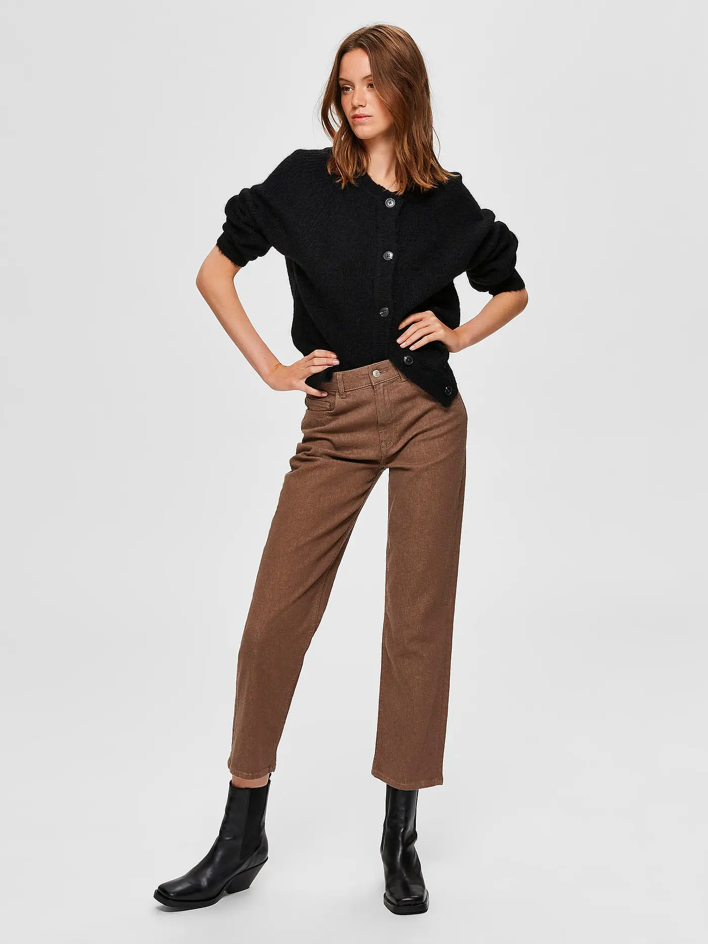 SELECTED FEMME | Cardigan SLFLULU | schwarz